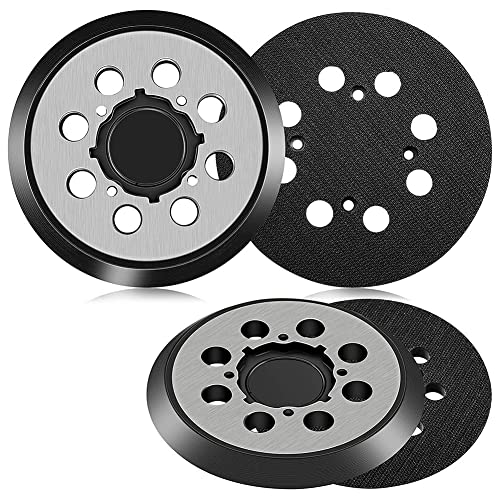 Wlauqueta 4 Packungen 5 8 Loch Klett Schleifen Pad Exzenter Schleifer Pad Backen Pad für DWE6423 Wlauqueta 4 Packungen 5 8 Loch Klett Schleifen Pad Exzenter Schleifer Pad Backen Pad für DWE6423 von Wlauqueta