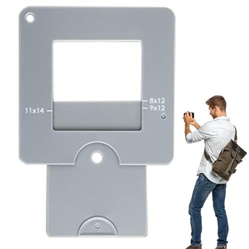 Wlikmjg 3 Pack View Catcher, Tragbarer Sucher Zum Zeichnen Und Malen,View Catcher Für Künstler,View Capture Gadget, Leichter Fotografie-Kompositionsbetrachter Zum Malen, Zeichnen, Fotografieren von Wlikmjg