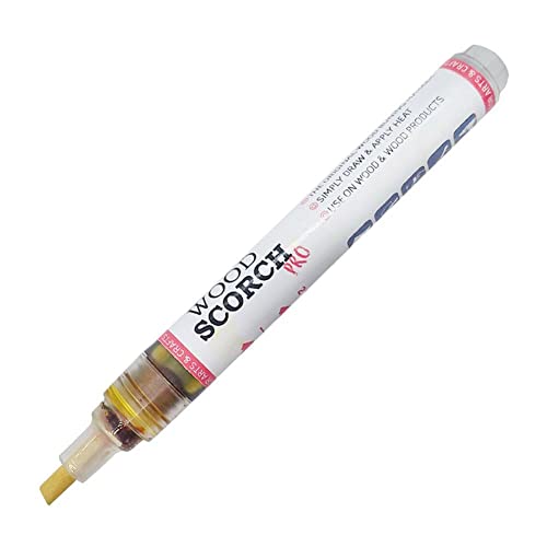 Wmool Chemische Holzverbrennungsstifte Brandmaler Holzhandwerk Holzbearbeitung Stift Marker Scorch Tip Fine Supplies von Wmool