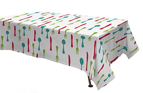 Wohnaccessoires Panama digitales gedrucktes Tischtuch, 150x240cm, TV02, TV 02, 150 x 240 cm von Italian Bed Linen