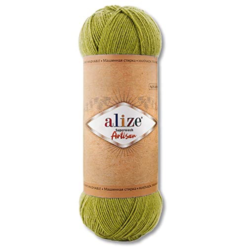 Alize 100 g Superwash Artisan Sockenwolle Premium Häkeln Stricken von Wohnkult