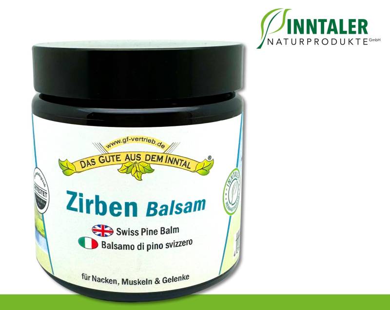 110 Ml Zirben Balsam Im Glastiegel Für Nacken Muskeln Gelenke Inntaler Naturprodukte von WohnkultDeko