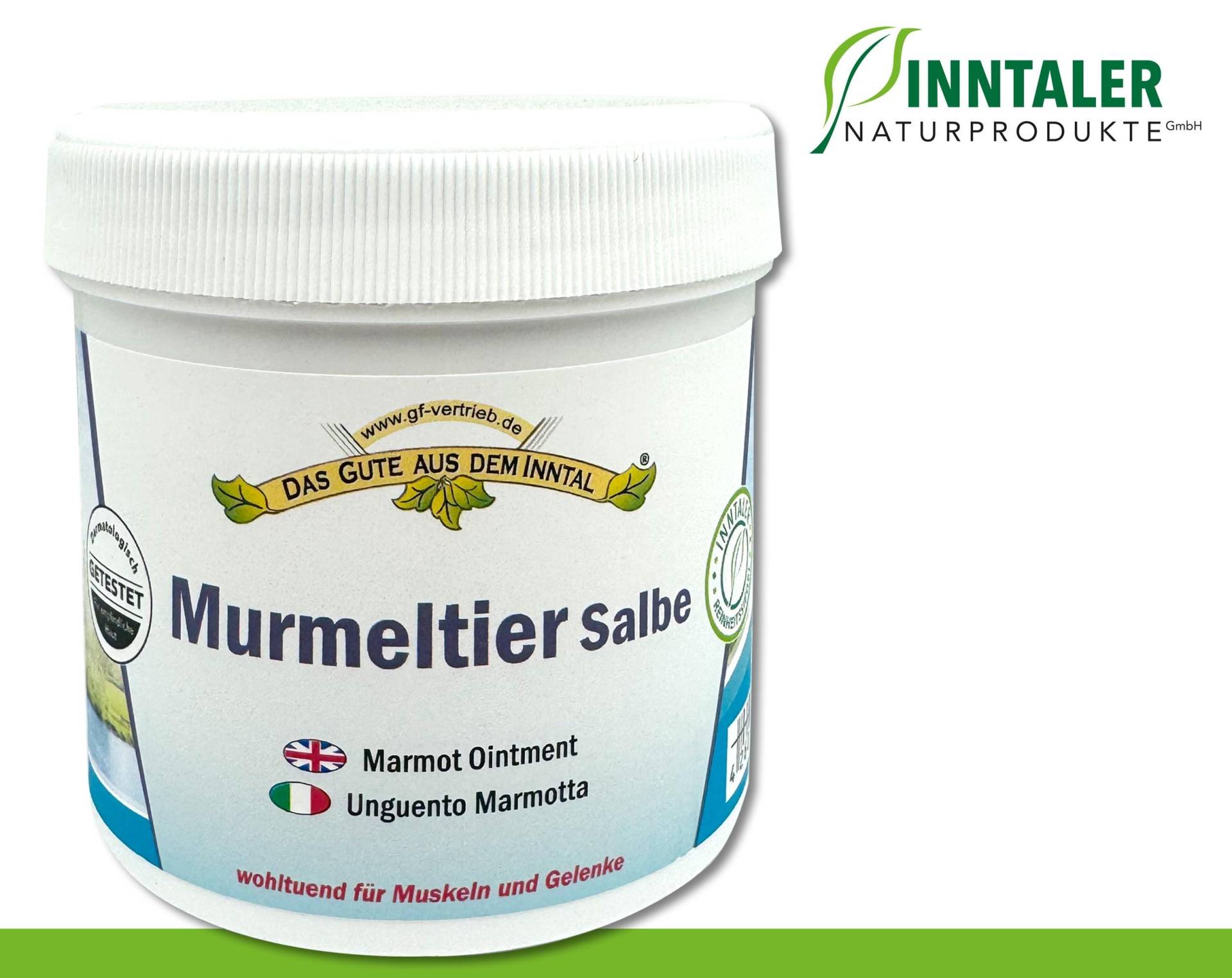 200 Ml Murmeltier Salbe Für Muskeln Und Gelenke Inntaler Naturprodukte von WohnkultDeko