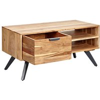 WOHNLING Couchtisch Holz akazie 95,0 x 45,0 x 45,0 cm von Wohnling