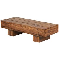 WOHNLING Couchtisch Massivholz sheesham 120,0 x 45,0 x 30,0 cm von Wohnling