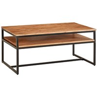 WOHNLING Couchtisch Massivholz akazie 100,0 x 60,0 x 45,0 cm von Wohnling