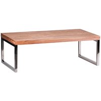 WOHNLING Couchtisch Massivholz akazie 120,0 x 60,0 x 40,0 cm von Wohnling