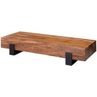 WOHNLING Couchtisch Massivholz sheesham 115,0 x 44,0 x 22,0 cm von Wohnling