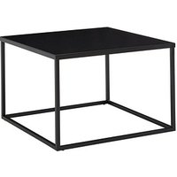 WOHNLING Couchtisch Stahl schwarz 60,0 x 60,0 x 40,0 cm von Wohnling