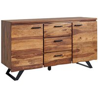 WOHNLING Sideboard, WL6.544 sheesham 145,0 x 45,0 x 82,0 cm von Wohnling