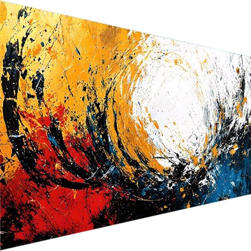 Malen Nach Zahlen Abstrakt Malen Nach Zahlen Erwachsene, Malen Nach Zahlen Kinder Ohne Rahmen mit Pinsel und Acrylfarben, Bastelset Erwachsene, Geschenke und Home Wand Dekor (100x200cm)Graffiti Y-C von Wohoaqig