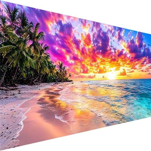 Malen nach Zahlen Kinder ab 7 8 9 10 Jahre Mädchen, Malen nach Zahlen Erwachsene Landschaft, Malen-Nach-Zahlen Bastelset Erwachsene, Geschenk Malen nach Zahlen Himmel (100x200cm) Ohne Rahmen E-6 von Wohoaqig