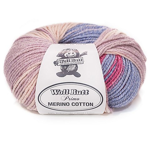 Woll Butt Primo Merino Cotton, pastell color von Woll Butt Primo