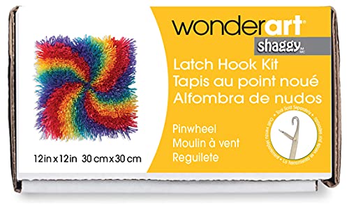 wonderart, Leinwand, Acryl, Baumwolle, Pinwheel, 7.6 x 13.3 x 30.5 cm von wonderart