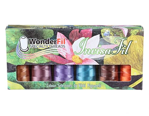 WonderFil Specialty Threads Invisafil Fadenminipacks (B009) von WonderFil Specialty Threads