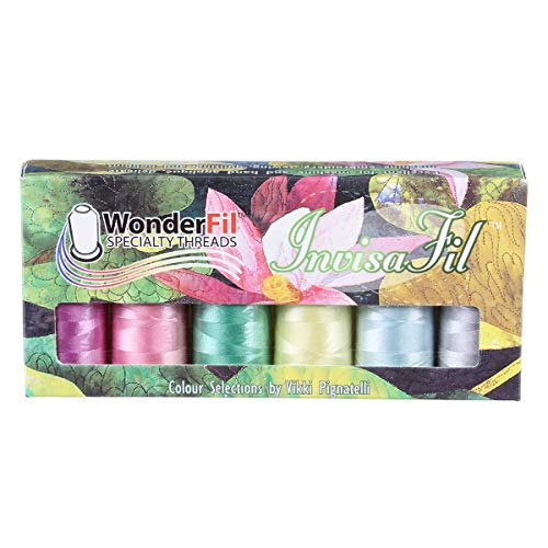 WonderFil InvisaFil Gewinde-Set B006 von WonderFil