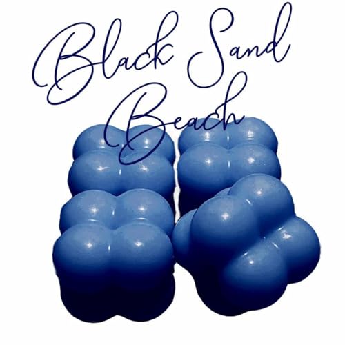 WonderWax Mini-Kugelwürfel Black Sand & Beach Wachsmelt Duftwachs Raumduft für Duftlampen Soja Wachs Melts Duftmelt Aroma Wellnes Kerzen Wärmer Wax Tarts von WonderWax