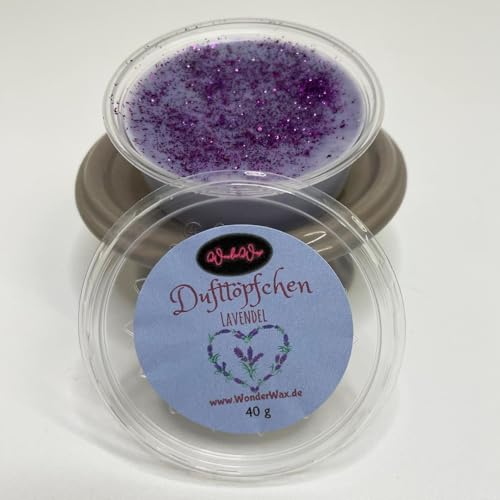 WonderWax Standard Duft Töpfchen | Lavendel | Duftwachs Raumduft für Duftlampen | Duftkessel aus Soja Wachs |Wax Melts | Aroma Duftmelt | Tart von WonderWax