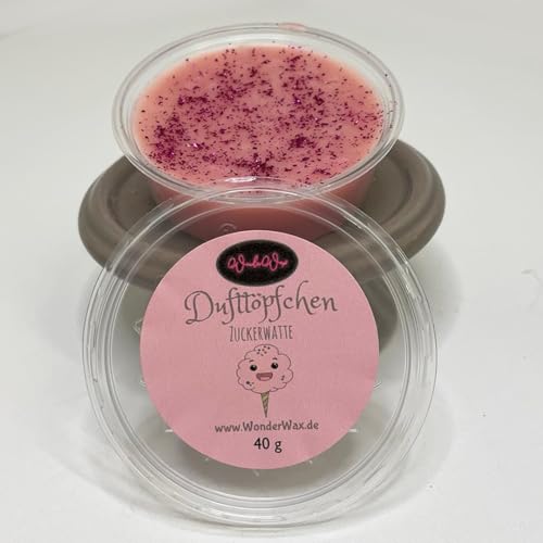 WonderWax Standard Duft Töpfchen | Zuckerwatte | Duftwachs Raumduft für Duftlampen | Duftkessel aus Soja Wachs |Wax Melts | Aroma Duftmelt | Tart von WonderWax