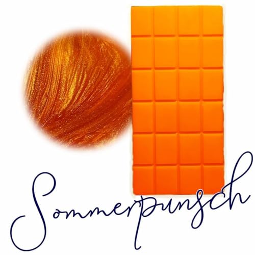 WonderWax Standard-Schokoladentafel L Sommerpunsch Wachsmelt Duftwachs Raumduft für Duftlampen Soja Wachs Melts Duftmelt Aroma Wellnes Kerzen Wärmer Wax Tarts von WonderWax