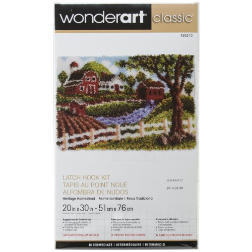 Wonderart Classics Knüpfset Heritage Homestead von Wonderart