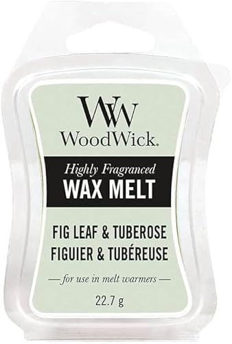 Woodwick Mini-Sanduhr-Wachs mit Feigenblatt und Tuberose von WoodWick