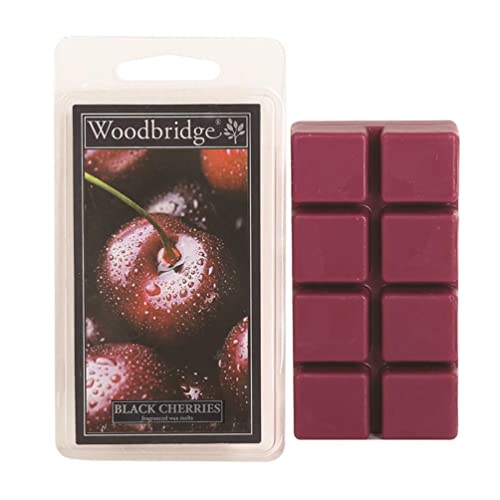 WOODBRIDGE Black Cherries Wachsschmelzen (8 Stück) von Woodbridge