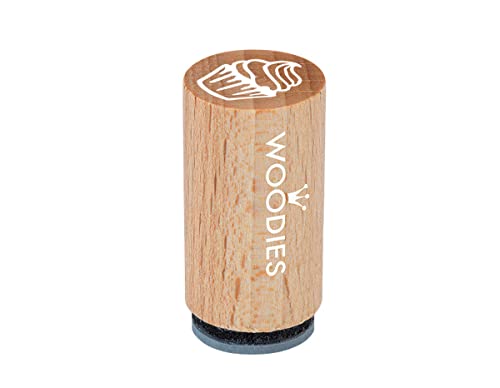 Woodies Mini Stempel Tartelettes, Holz, 1,5 x 1,5 x 3 cm von Woodies