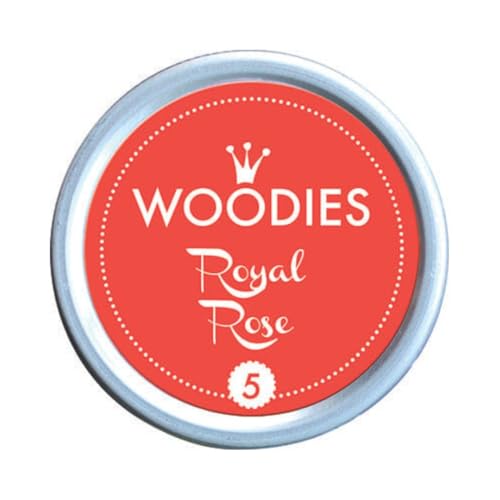 Woodies farbstoffbasierter Tinte Dose Royal Rose, Acryl, mehrfarbig, 3-teilig von Woodies