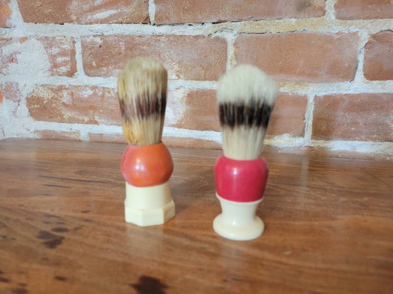 Vintage Rasiercreme Bürste Erskine Mohawk | Nach Wahl Barbier Werkzeug von WoodsonHouseAntiques