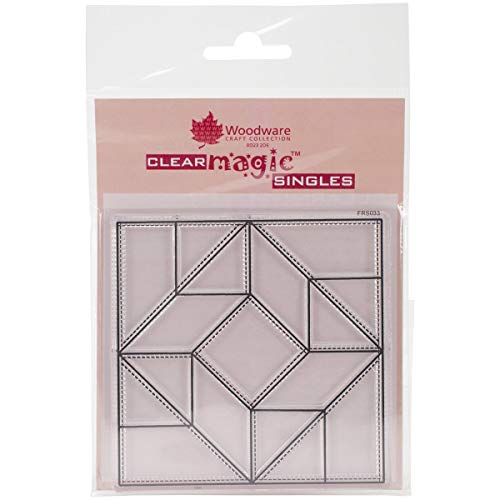 Woodware Craft Collection frs033 Clear Stamps, Mehrfarbig, 3,5 x 3,5 von Woodware Craft Collection Ltd