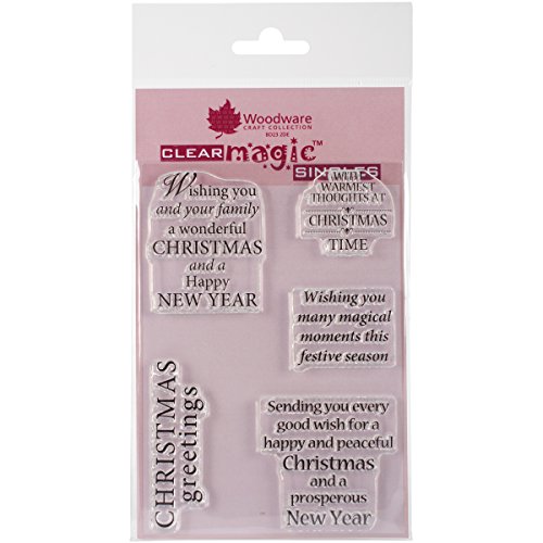 Woodware Jane Gill Clear Magic Stamp, Motiv: Vers mit Vers, A6 von Woodware