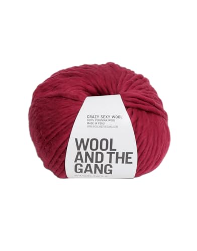 Wool and the Gang Crazy Sexy Wool True Blood Red Garn, Größe S von Wool and the Gang