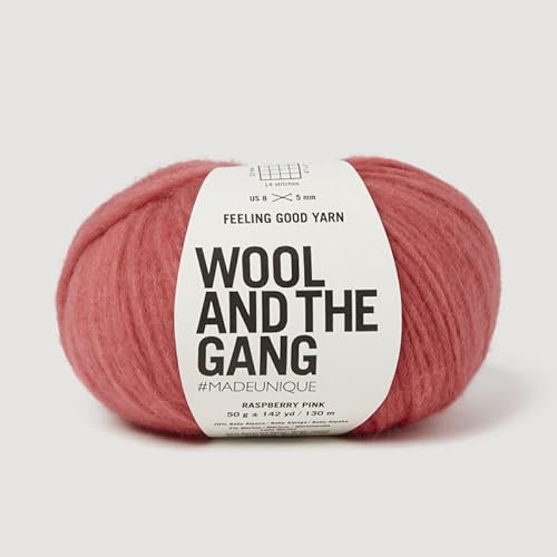 Wool and the Gang Feeling Good Garn Himbeerrosa von Wool and the Gang