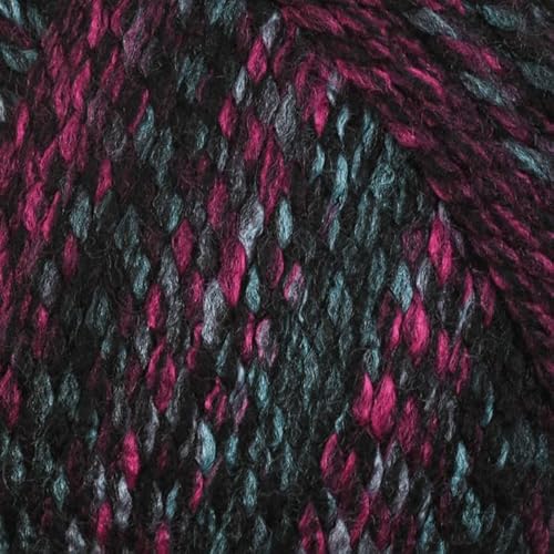 WoolCraft Pebble Chunky Strick- & Häkelgarn, preiswertes Garn mit 36 Farbkombinationen im Sortiment, 100% Acryl, 320 Meter, 200g Knäuel, Einzelknäuel, Moonshine von Woolcraft