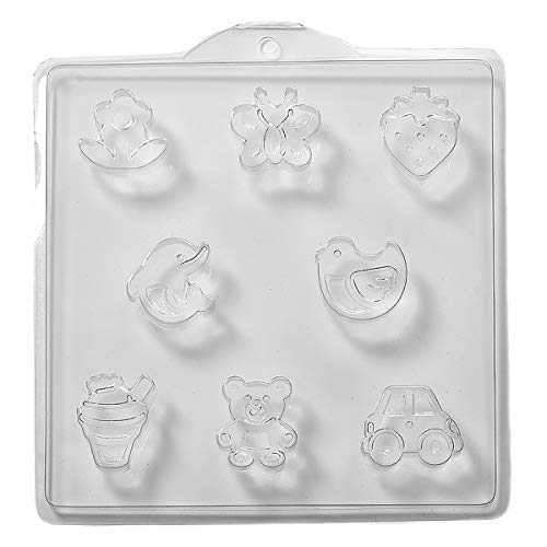 World Of Moulds 8 Verschiedene Mulden Kinder Seife Badebombe Form M42 von World Of Moulds