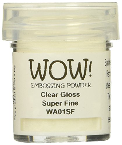 Wow Embossing-Puder, 15 ml, transparent glänzend von WOW!