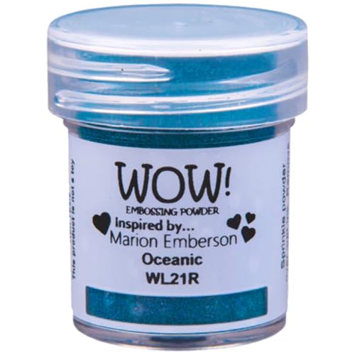 Wow Embossing Powder 15 ml, 35,6 cm, rund, gewellt. von WOW!