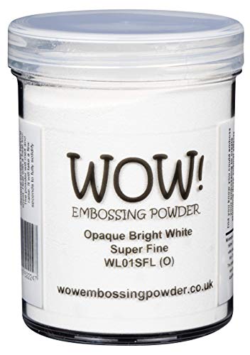 Wow Embossing Powder 160ml-Opaque Bright White Superfine von WOW!