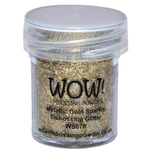 WOW! Embossing-Puder, 15 ml, metallisches Goldfunkeln von WOW!