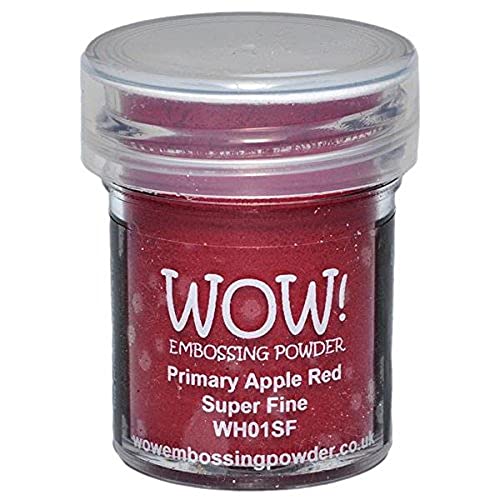 Wow Embossing Powder Wow! Prägepulver, superfein, 15 ml, Apfelrot von WOW!