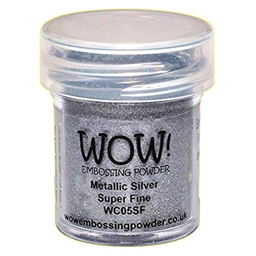 WOW! Embossing Powder Prägepuder, 15 ml, Silber von WOW!