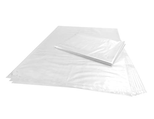 Wowfit 30 CT 40,6 x 50,8 cm 1,1 mm transparente Kunststoffbeutel – ideal für Sauerteigbrot, Kunstwerke, Kleidung, Kleidung, Pullover, Hoodies und mehr von Wowfit