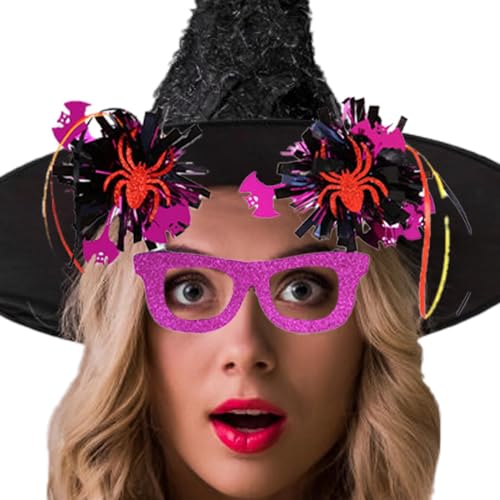 Wpsagek Halloween-Brillen für Erwachsene,Halloween-Brillen | Lustige Cosplay-Brille | Anziehbrillen, Halloween-Fotokabinen-Requisiten, gruselige Maskerade-Brillen von Wpsagek