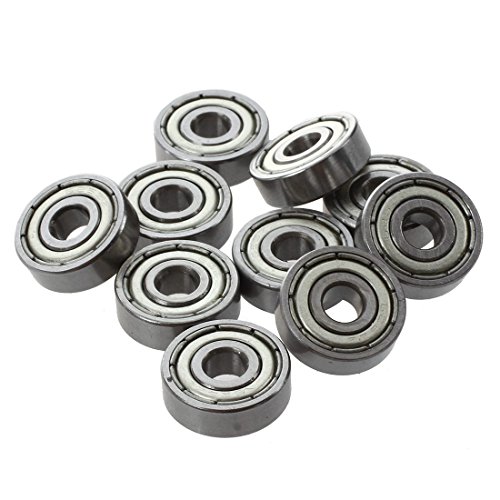 (R) 10 Stück 625ZZ 5 mm x 16 mm x 5 mm Rillenkugellager, Radialkugellager von Wresetly