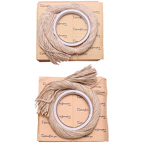 Wresetly 100 Stück/Set Retro Faltbarer Kraftkegel Blumenstrauß mit Seilen Hochzeit DIY Dekoration Geschenke Verpackung Supplies von Wresetly