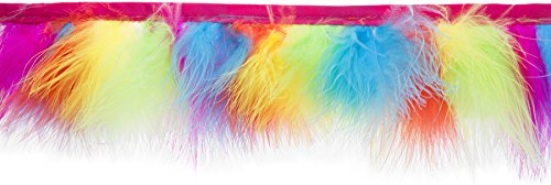 Wrights Feder Trim 3 Zoll x 10yd-Rainbow, von Wrights