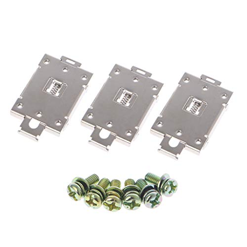 3 PCs Einphase SSR 35mm DIN Feste Festkörper Relais Clip Klemme Für W./ von Wsdsgz