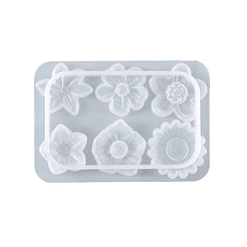 3D Blumen Dekoration Silikonform Epoxid Schmuck Gipsformform Harz Guss Anhänger Form Für Handwerk Geeignet 3D Blumen Dekoration Silikonform Epoxid Schmuck Gipsformform Harz Guss Anhänger Form Für Handwerk Geeignet von Wsdsgz
