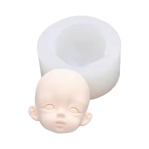 Schönes Baby Menschliches Gesicht Silikonform Fondant Schokoladenform Cupcake Seife Formen Handwerk von Wsdsgz